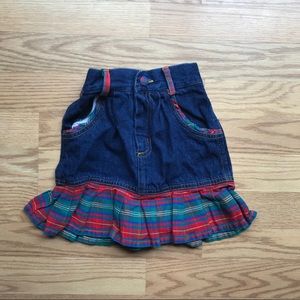 Denim skirt